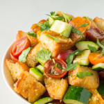 Thai Sweet Chili Panzanella Salad