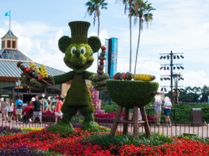 Mickey Flower Statue?     