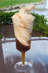 Orange Blossom Brewery Toasted Coconut Porter Float w/ Caramel Ice Cream    